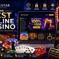 Vibrant online casino promotion banner