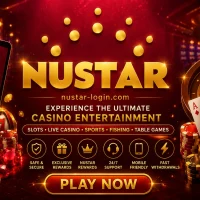 nustar Glamorous casino promotion display